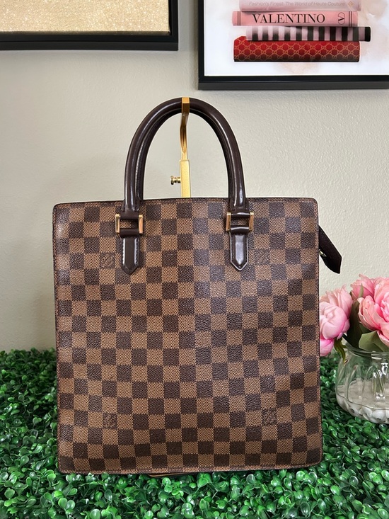 Louis Vuitton Handbags - Authentic Louis Vuitton Damier Ebene Venice PM Tote w/ COA and Vibrant Interior